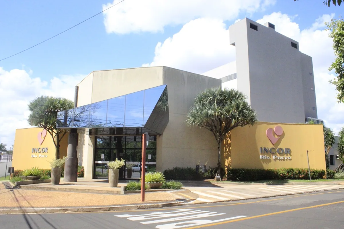 Fachada do prédio do INCOR Rio Preto